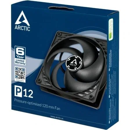 ARCTIC P12 Ventilador de 12 cm Negro ARCTIC P12 Ventilador de 12 cm Negro